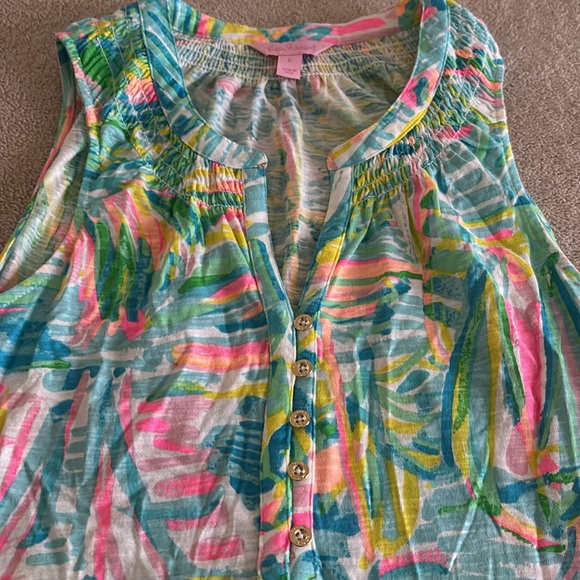 Lilly Pulitzer Top S - Picture 2 of 3